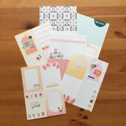 PACK 58 TARJETAS CAIPIRIÑA - REPO BAJO PEDIDO - SCRAPBOOKING
