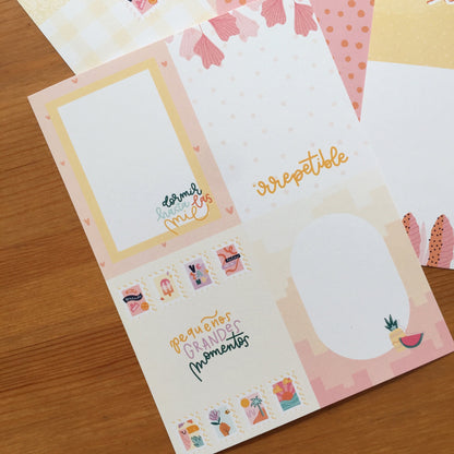 PACK 58 TARJETAS CAIPIRIÑA - REPO BAJO PEDIDO - SCRAPBOOKING