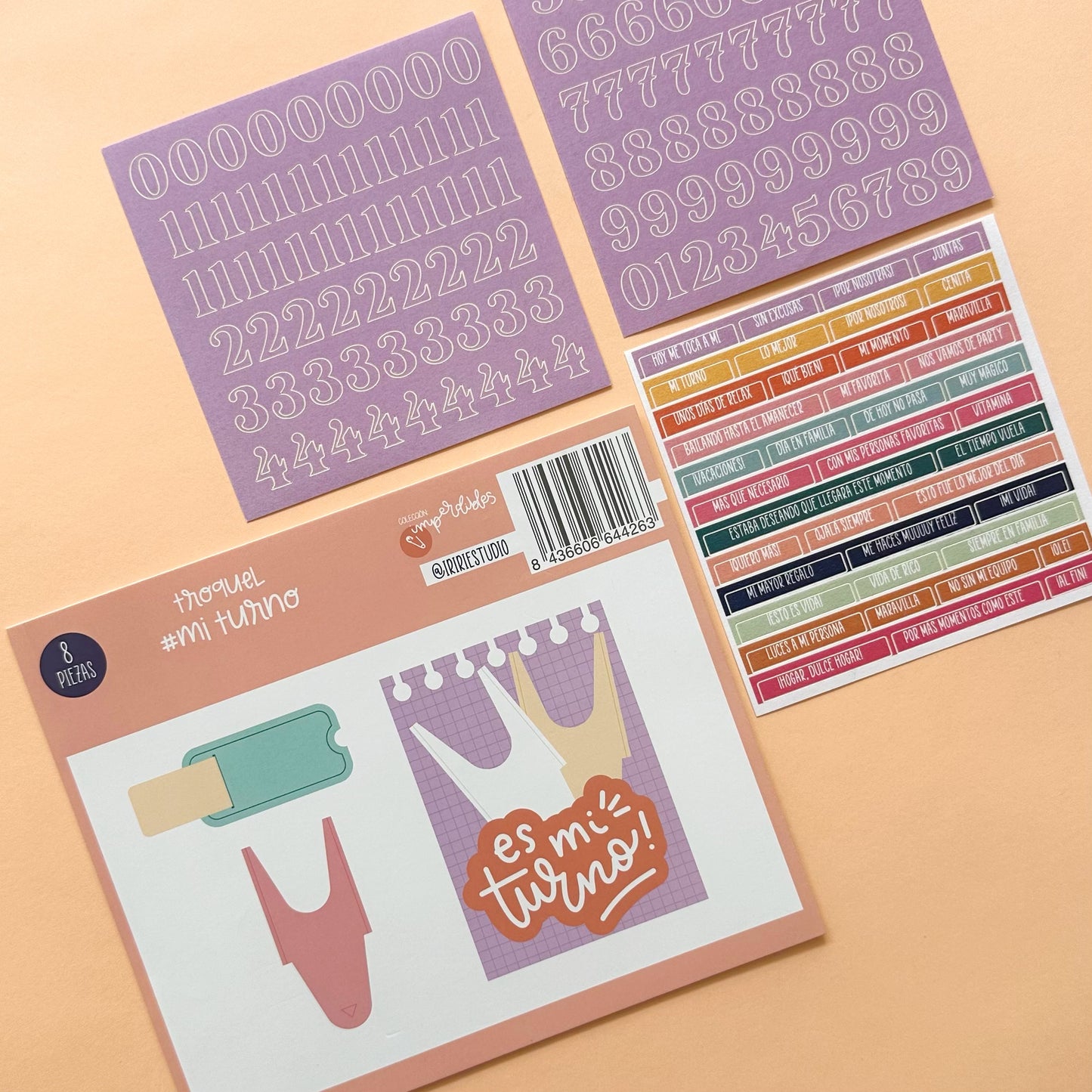KIT METÁLICA OCTUBRE 2024 - SCRAPBOOKING