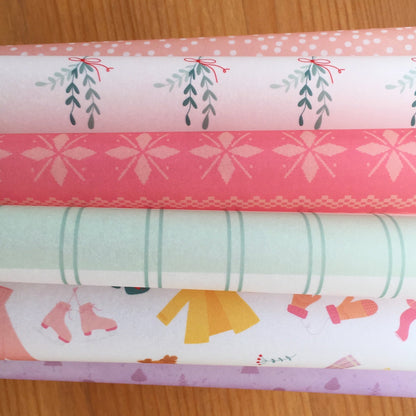 PACK 6 VELLUMS YETI - REPO BAJO PEDIDO - SCRAPBOOKING