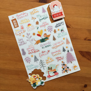 DIE CUTS ESPÍRITU NAVIDEÑO - YETI - SCRAPBOOKING