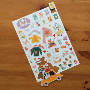 DIE CUTS YETI - SCRAPBOOKING