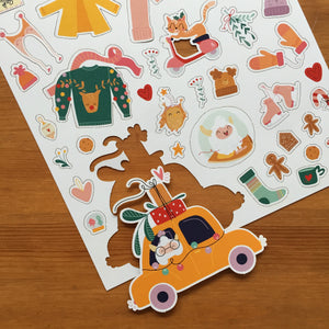 DIE CUTS YETI - SCRAPBOOKING