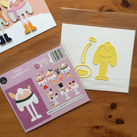 TROQUEL CUERPO YETI - COL. INFINITA - SCRAPBOOKING