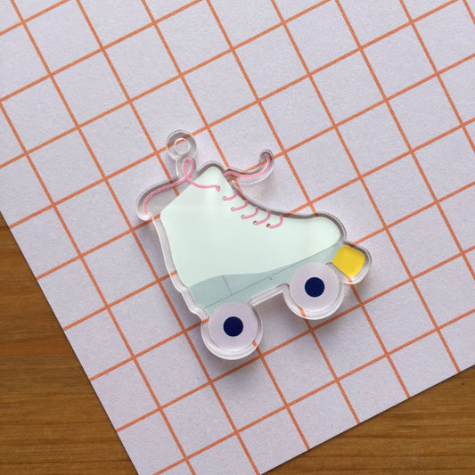 METACRILATO PATÍN - RETRO - EXCLUSIVO SCRAPLENDARIO 2023 -SCRAPBOOKING