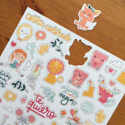 DIE CUTS COLORÍN COLORADO - SCRAPBOOKING
