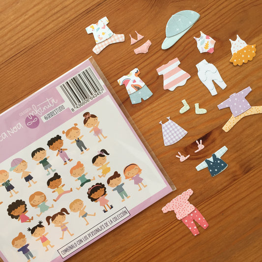 TROQUEL ROPA BÁSICA NOA - COL. INFINITA - SCRAPBOOKING