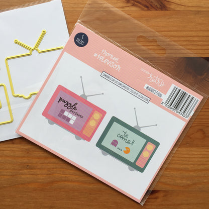 TROQUEL TELEVISOR - RETRO - SCRAPBOOKING