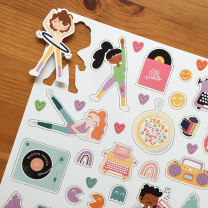 DIE CUTS RETRO - SCRAPBOOKING