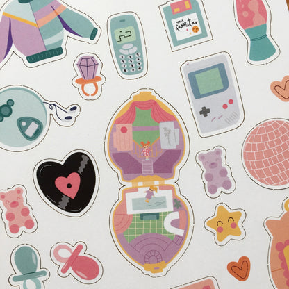 DIE CUTS TESOROS - RETRO - SCRAPBOOKING