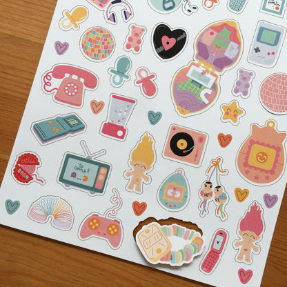 DIE CUTS TESOROS - RETRO - SCRAPBOOKING