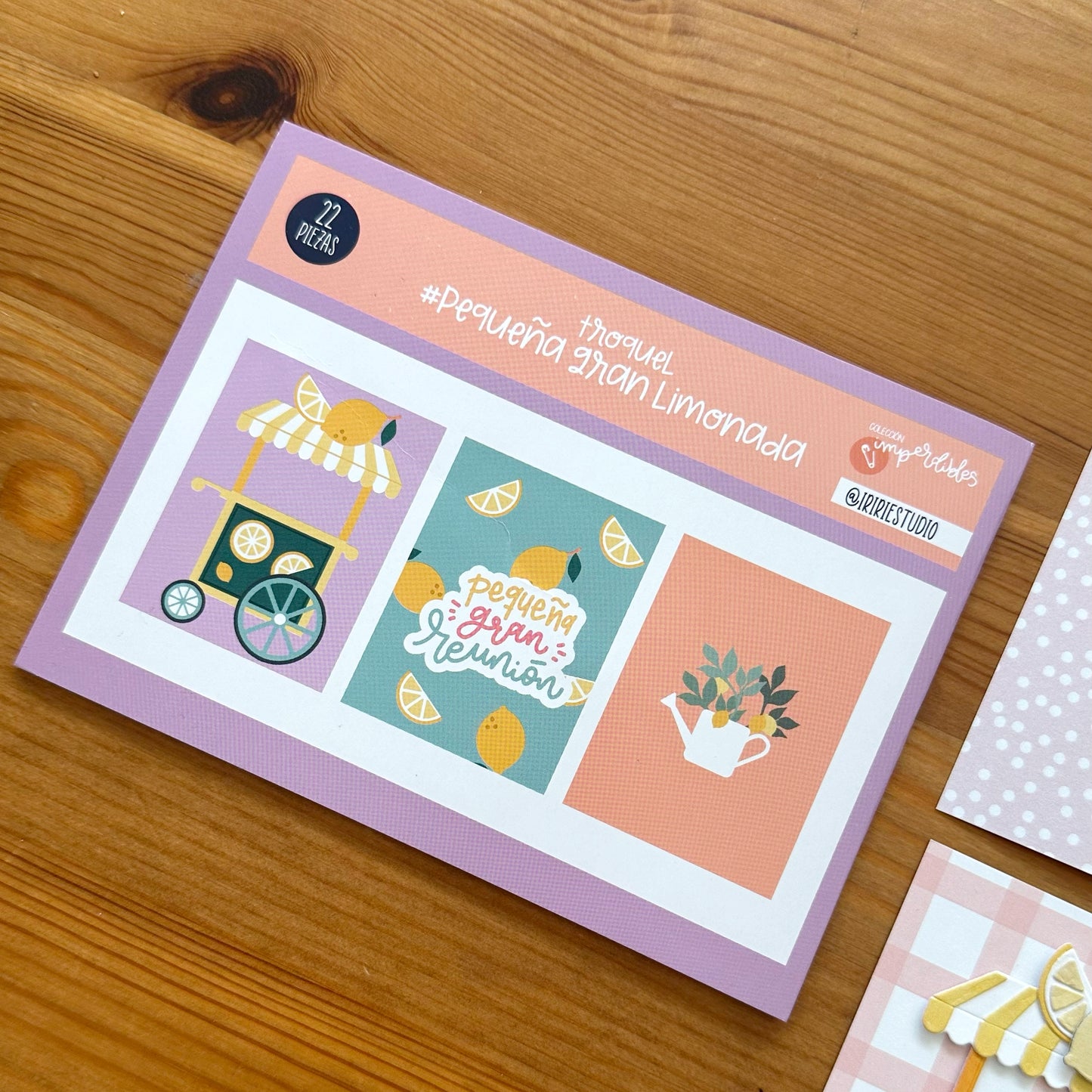 KIT METÁLICA JUNIO 2026 - EXCLUSIVO SUSCRIPTORAS - SCRAPBOOKING