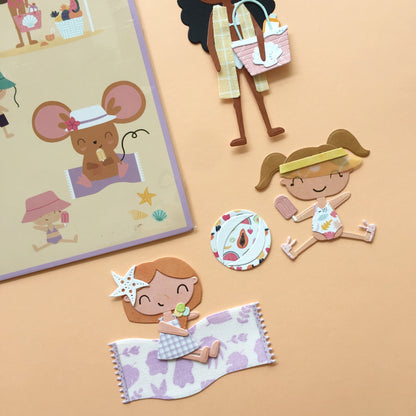 TROQUEL COMPLEMENTOS PLAYA - COL. INFINITA - SCRAPBOOKING
