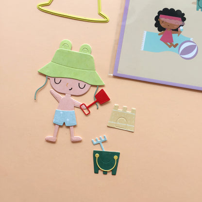 TROQUEL COMPLEMENTOS PLAYA - COL. INFINITA - SCRAPBOOKING