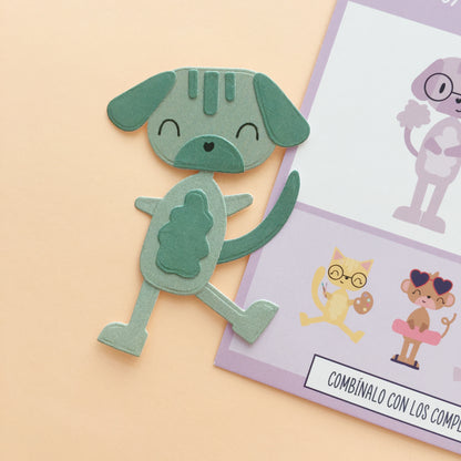 TROQUEL CUERPOS ANIMALES 1 - COL. INFINITA - SCRAPBOOKING