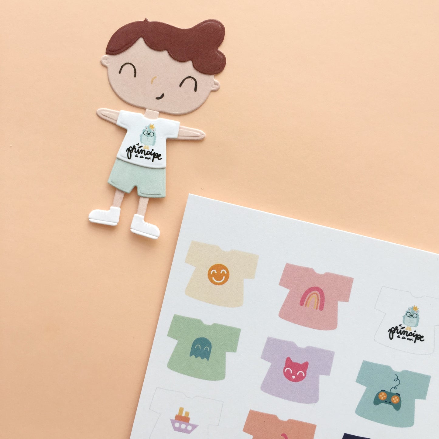 TROQUELABLES CAMISETA CORTA NOA - COL. INFINITA - SCRAPBOOKING