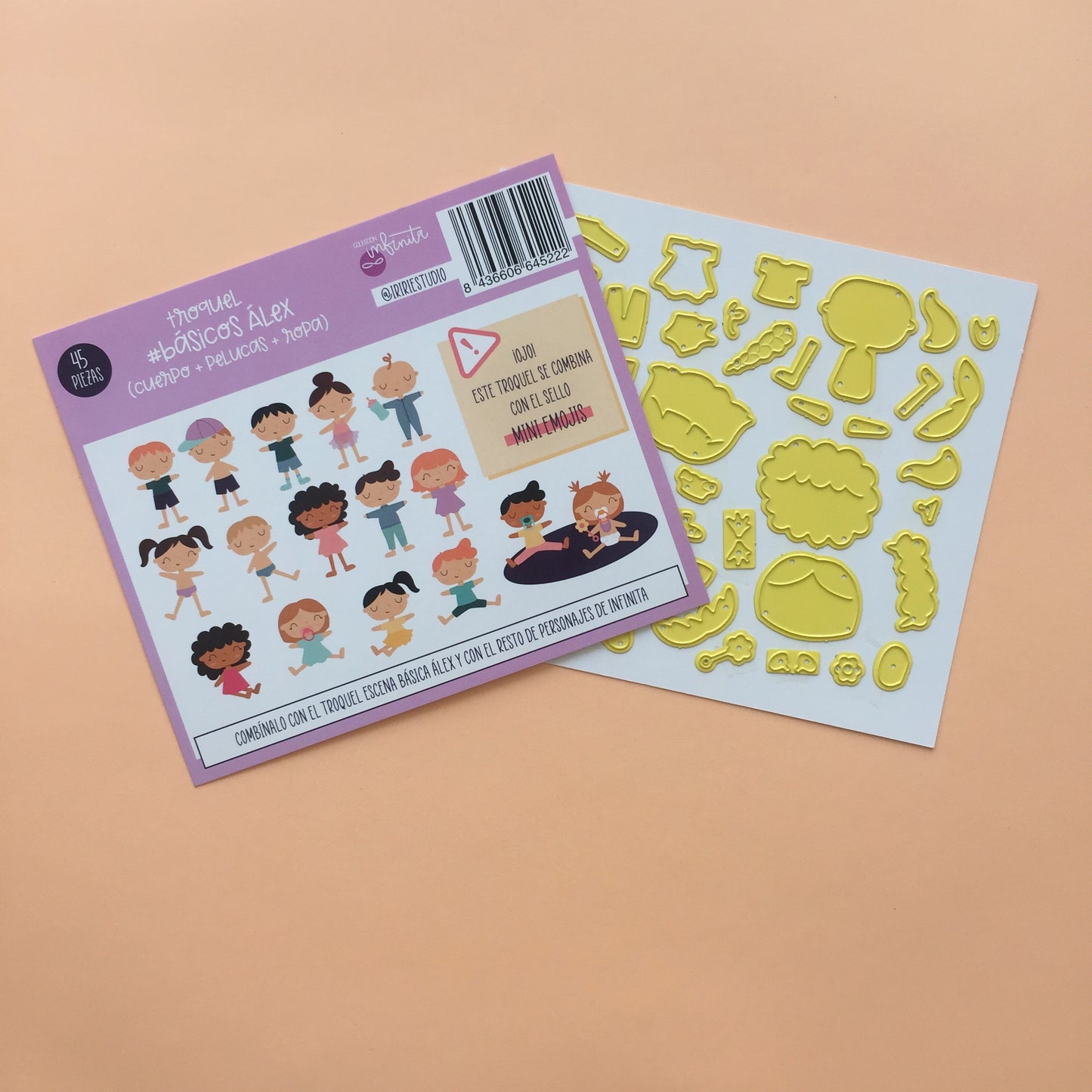 TROQUEL BÁSICOS ÁLEX - COL. INFINITA - SCRAPBOOKING