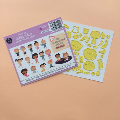 TROQUEL BÁSICOS ÁLEX - COL. INFINITA - SCRAPBOOKING