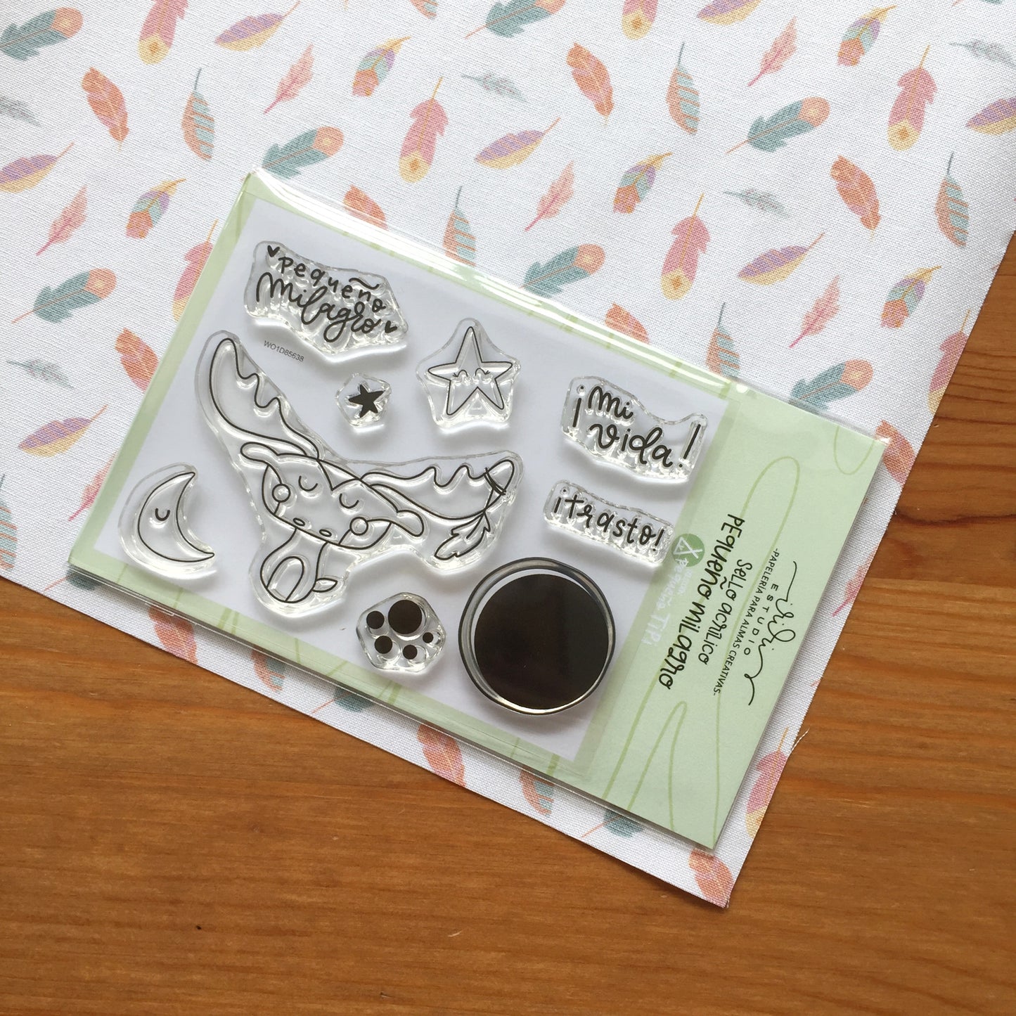 SELLO PEQUEÑO MILAGRO (A7) - PEQUEÑO TIPI - SCRAPBOOKING