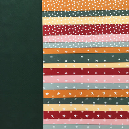 MINI ESTAMPADOS BÁSICOS FRANELA - COL. INFINITA - SCRAPBOOKING