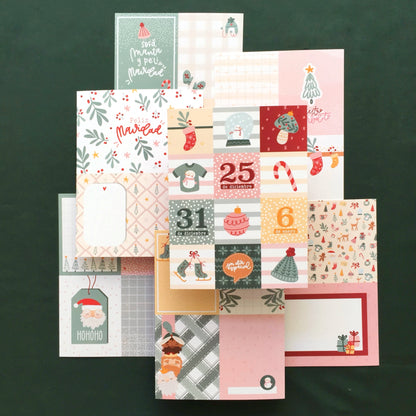 PACK 58 TARJETAS FRANELA - SCRAPBOOKING