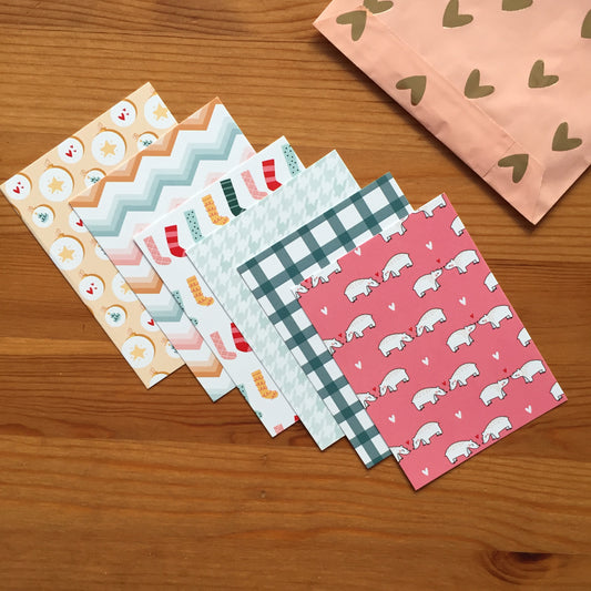 PAPELES MINI ESTAMPADOS NAVIDAD - EXCLUSIVO SCRAPLENDARIO 2025 -SCRAPBOOKING