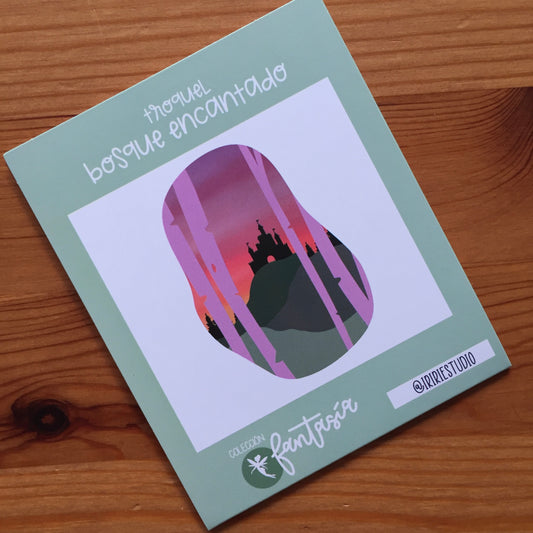 TROQUEL BOSQUE ENCANTADO - EXCLUSIVO SCRAPLENDARIO 2025 - SCRAPBOOKING