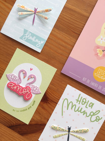 KIT METÁLICA ENERO 2026 - EXCLUSIVO SUSCRIPTORAS - SCRAPBOOKING