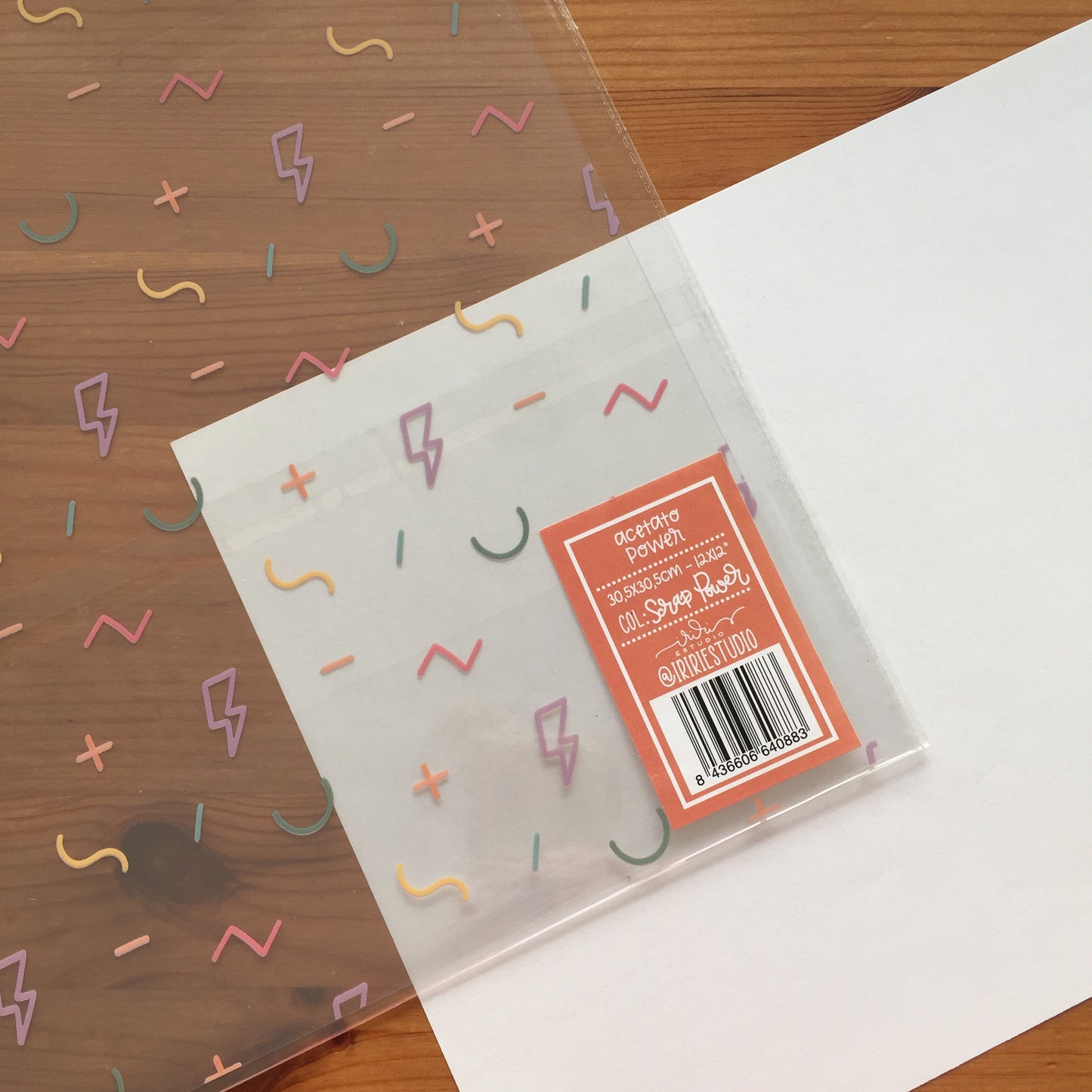 ACETATO LEOPARDO - CAIPIRIÑA - SCRAPBOOKING