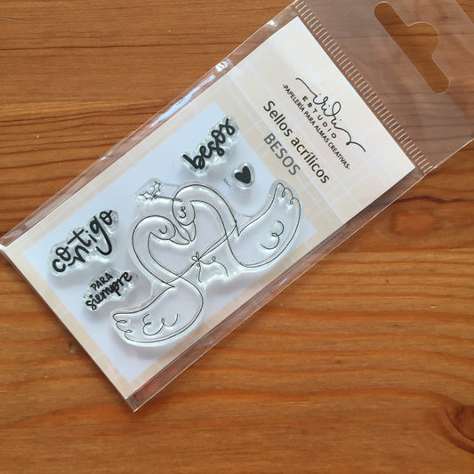 SELLO BESOS - HOHOLAND - SCRAPBOOKING