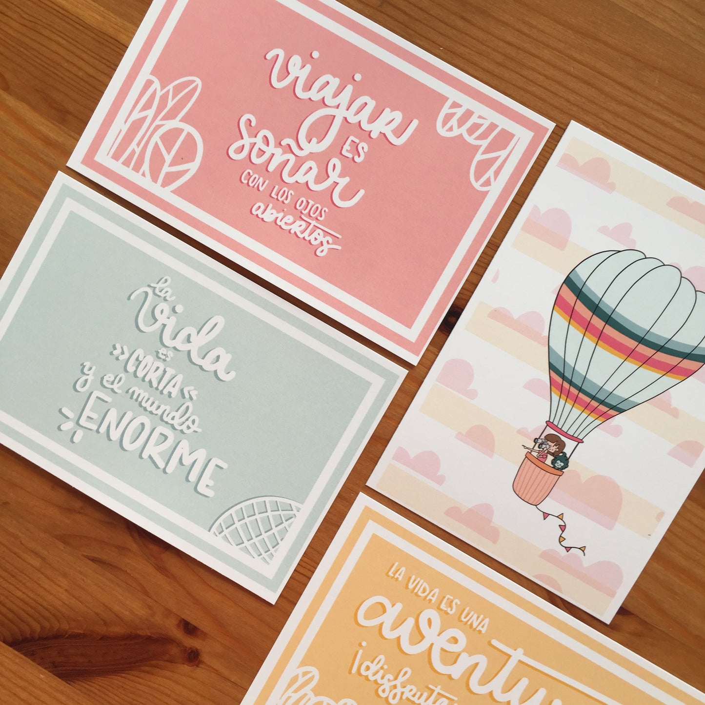 PACK TARJETAS VIAJAR - COLEC. VIAJES - SCRAPBOOKING