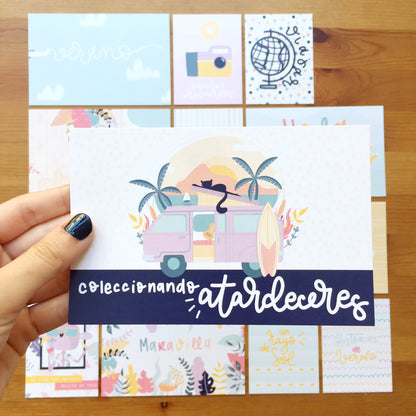 PACK TARJETAS MOGÁN - COLEC. FÉNIX - REPO BAJO PEDIDO - SCRAPBOOKING