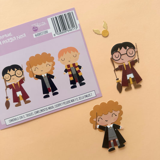 TROQUEL ROPA MAGIA NOA - COL. INFINITA - SCRAPBOOKING