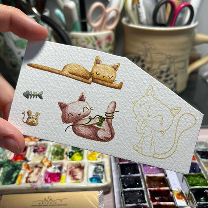 SELLO MIAU - IMPERDIBLES - SCRAPBOOKING