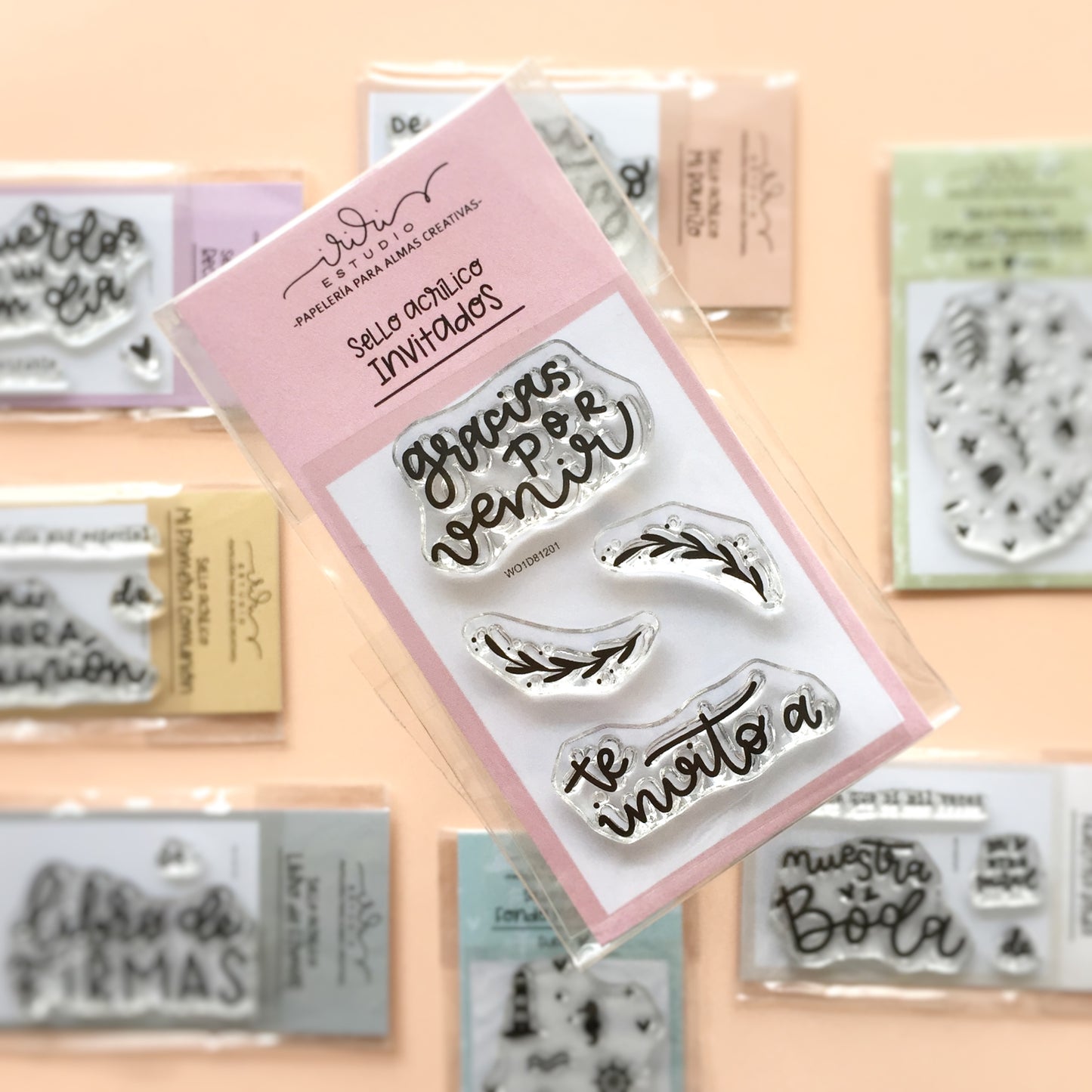 SELLO INVITADOS (5X7) - BBC  Y EVENTOS - IMPERDIBLES - SCRAPBOOKING