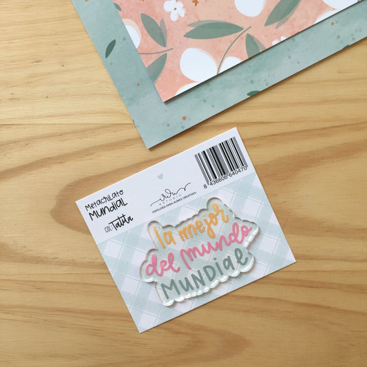 METACRILATO MUNDIAL - TATITA - SCRAPBOOKING