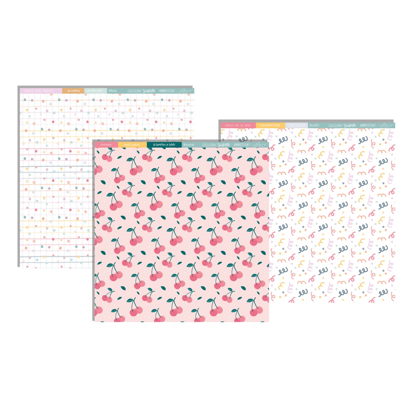 KIT 20 PAPELES TENDERETE 12X12"  -  REPO BAJO PEDIDO - SCRAPBOOKING