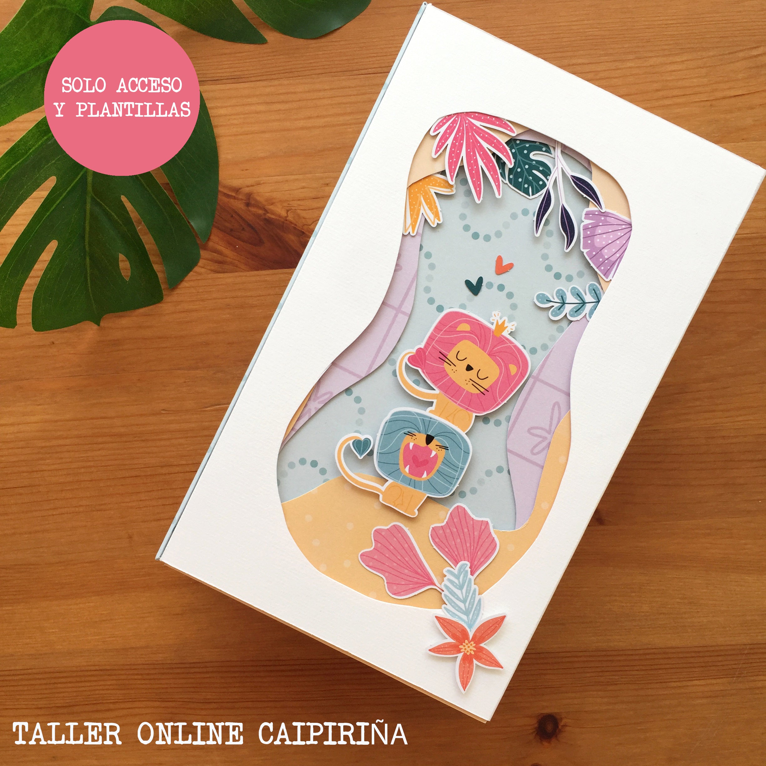 TALLER ONLINE CAIPIRIÑA - SCRAPBOOKING