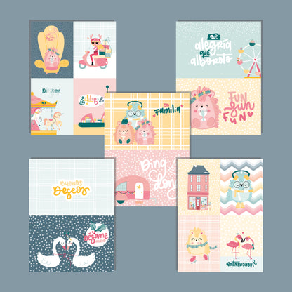 PACK TARJETAS HOHOLAND - REPO BAJO PEDIDO - SCRAPBOOKING