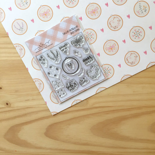 SELLO BASTIDOR (10X10) - TATITA - SCRAPBOOKING