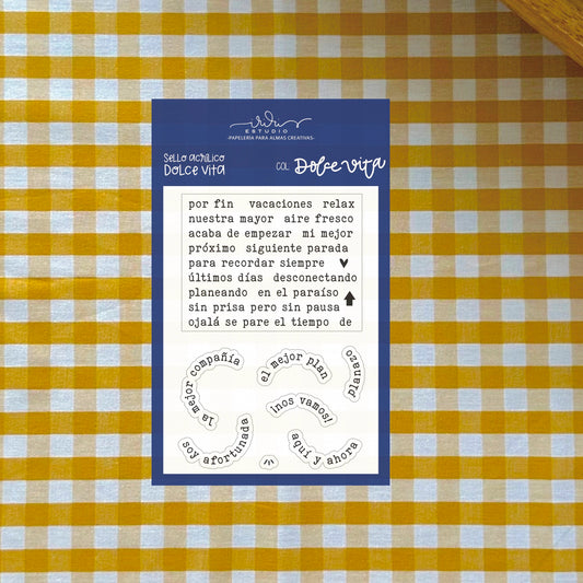 SELLO DOLCE VITA - SCRAPBOOKING