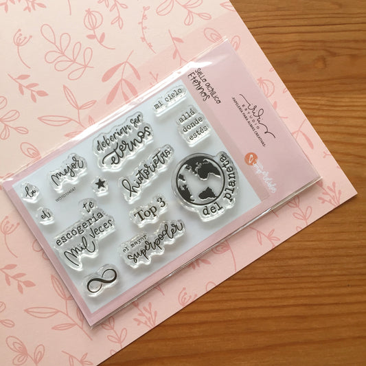 SELLO ETERNOS (A7) - IMPERDIBLES - SCRAPBOOKING