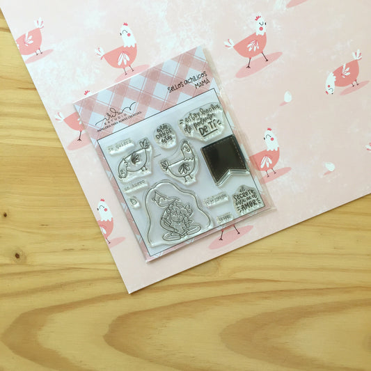 SELLO MAMÁ (10X10) - TATITA - SCRAPBOOKING