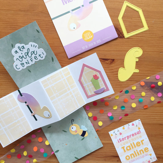 KIT METÁLICA JULIO 2025 - EXCLUSIVO SUSCRIPTORAS - SCRAPBOOKING