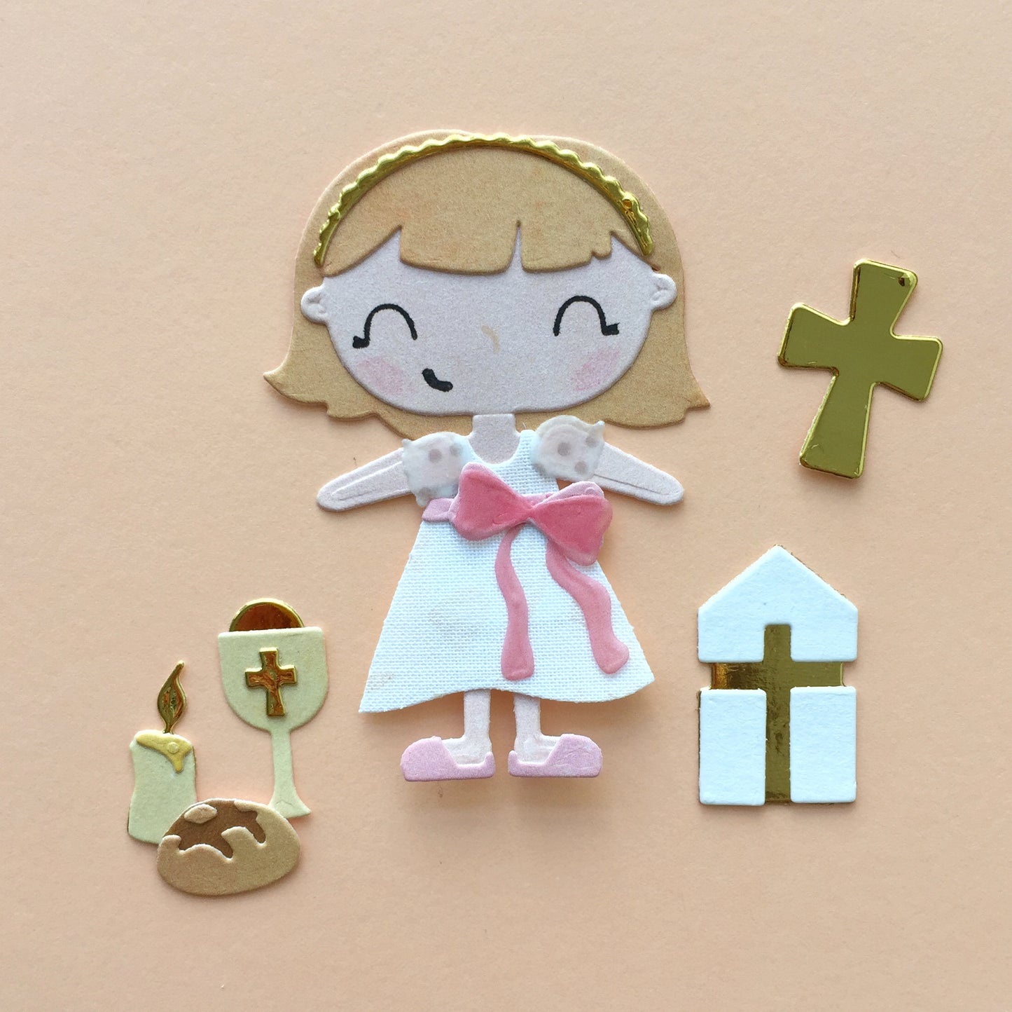 TROQUEL ROPA NOA COMUNIÓN/EVENTOS - BBC Y EVENTOS - COL. INFINITA - SCRAPBOOKING