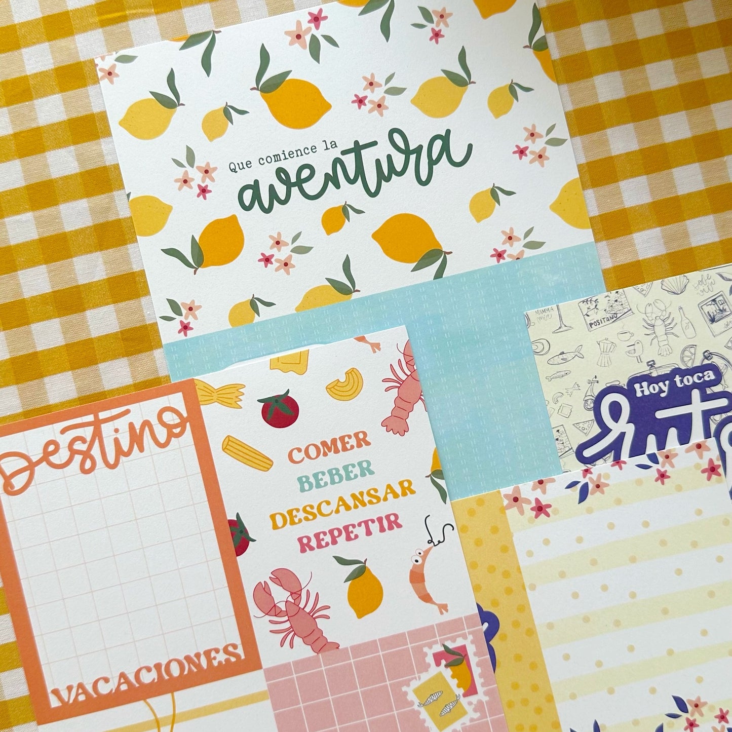 PACK TARJETAS DOLCE VITA - SCRAPBOOKING