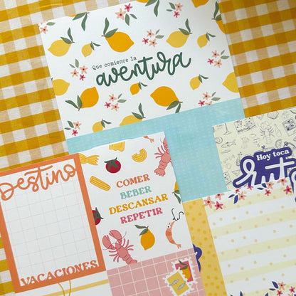 PACK TARJETAS DOLCE VITA - SCRAPBOOKING