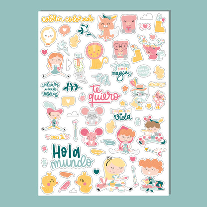 DIE CUTS COLORÍN COLORADO - SCRAPBOOKING