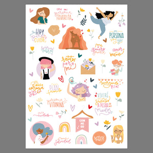 DIE CUTS CONMIGO - HILO ROJO - SCRAPBOOKING