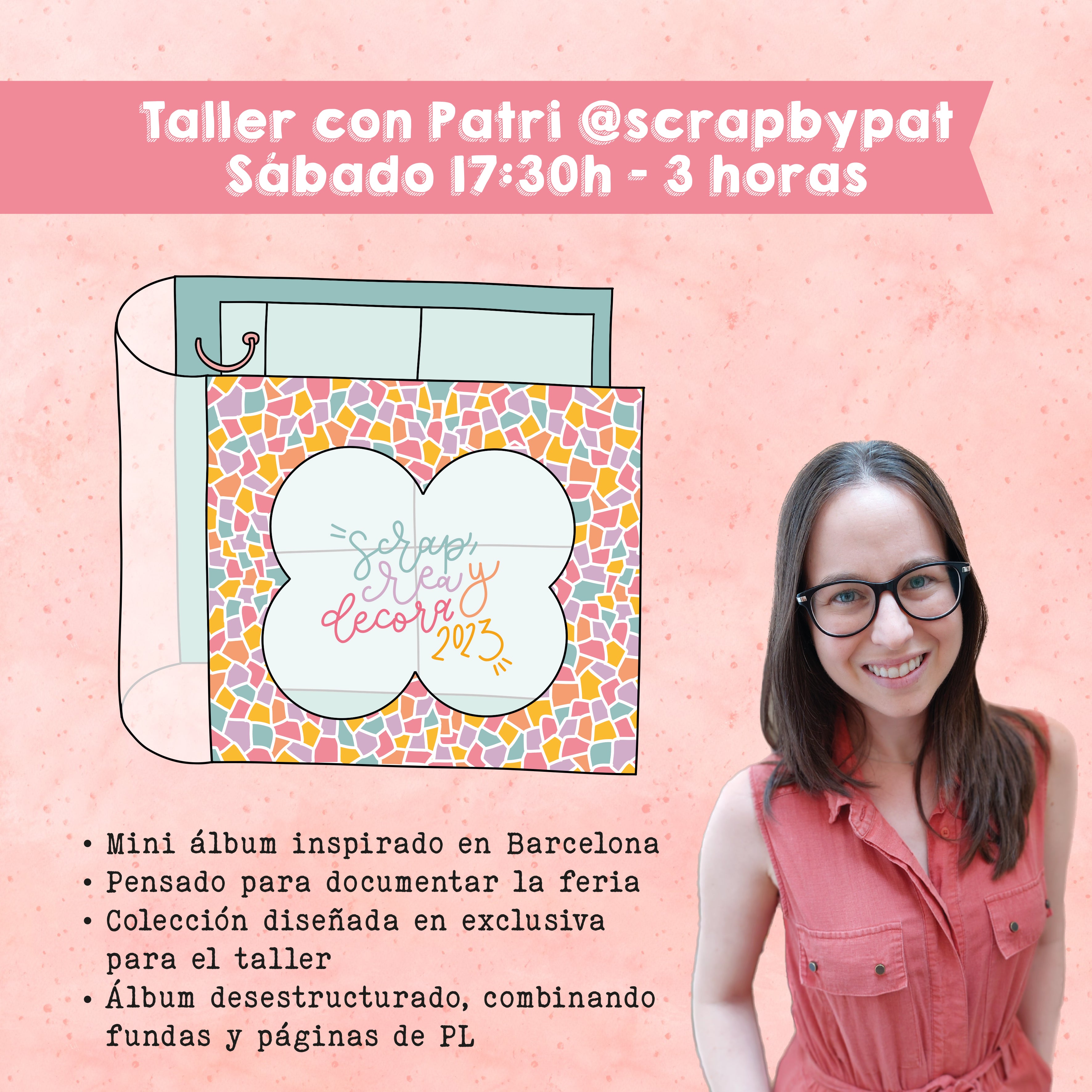 RESERVA TALLER FERIA SÁBADO 4/11 17:30H CON PATRI
